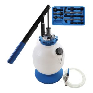 BGS Getriebeöl-Befüllgerät mit Handpumpe mit 8 Adaptern 7 l BGS Getriebeöl-Befüllgerät mit Handpumpe mit 8 Adaptern 7 l