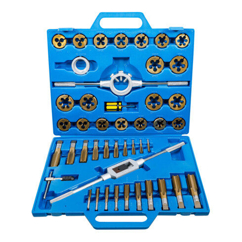 BGS Gewindeschneid-Satz Tin-beschichtet M6 - M24 45-tlg.