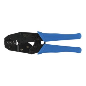 BGS Kabelschuhzange mit Ratschenfunktion für unisolierte Kabelschuhe 0,5 – 6 mm² BGS Kabelschuhzange mit Ratschenfunktion für unisolierte Kabelschuhe 0,5 – 6 mm²