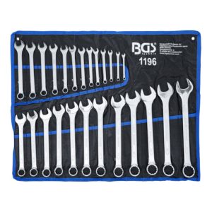 BGS Maul-Ringschlüssel-Satz SW 6 – 32 mm 5020 g 25-tlg. BGS Maul-Ringschlüssel-Satz SW 6 – 32 mm 5020 g 25-tlg.