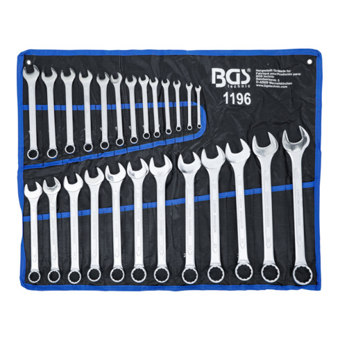 BGS Maul-Ringschlüssel-Satz SW 6 - 32 mm 5020 g 25-tlg.