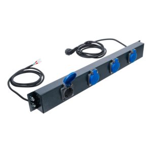 BGS Netzversorgungsleiste, 4-fach, für Schrankwand-System BGS Netzversorgungsleiste, 4-fach, für Schrankwand-System