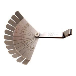 BGS Präzisions-Fühlerlehren, gebogen 12 Blatt