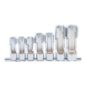 BGS Spezial-Steckschlüssel-Einsatz-Satz, geschlitzt Antrieb Innenvierkant 10 mm (3/8 Zoll) SW 10 – 19 mm 7 teilig BGS Spezial-Steckschlüssel-Einsatz-Satz, geschlitzt Antrieb Innenvierkant 10 mm (3/8 Zoll) SW 10 – 19 mm 7 teilig
