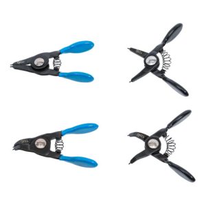 BGS Sprengringzangen-Satz für kleine Sprengringe 80 mm 4-tlg. BGS Sprengringzangen-Satz für kleine Sprengringe 80 mm 4-tlg.