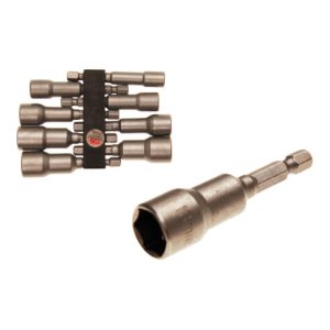 BGS Steckschlüssel-Einsatz-Satz Sechskant Antrieb Außensechskant 6,3 mm (1/4 Zoll) SW 6 – 13 mm 8 teilig BGS Steckschlüssel-Einsatz-Satz Sechskant Antrieb Außensechskant 6,3 mm (1/4 Zoll) SW 6 – 13 mm 8 teilig
