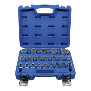 BGS Steckschlüssel-Einsatz-Satz Zwölfkant Antrieb Innenvierkant 12,5 mm SW 8 – 36 mm 21-tlg. BGS Steckschlüssel-Einsatz-Satz Zwölfkant Antrieb Innenvierkant 12,5 mm SW 8 – 36 mm 21-tlg.