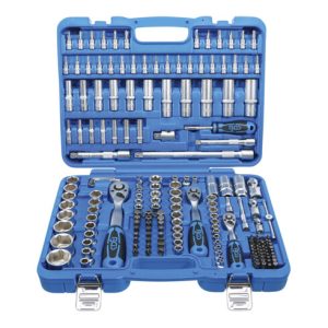 BGS Steckschlüssel-Satz Sechskant, Antrieb 6,3 mm (1/4″), 10 mm (3/8″), 12,5 mm (1/2″), 192-teilig BGS Steckschlüssel-Satz Sechskant, Antrieb 6,3 mm (1/4″), 10 mm (3/8″), 12,5 mm (1/2″), 192-teilig