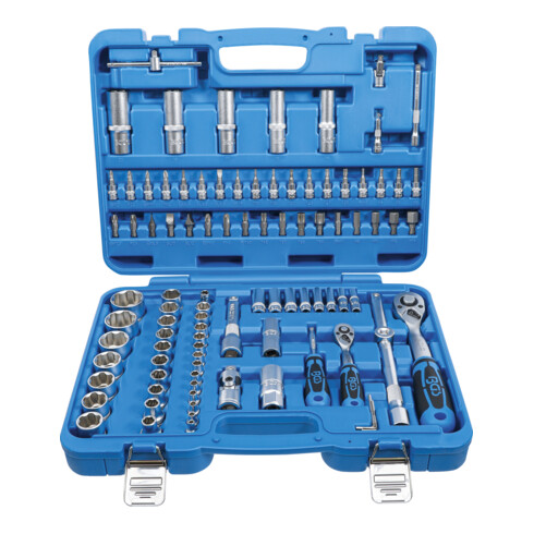 BGS Steckschlüssel-Satz Wellenprofil Antrieb 6,3 mm / 12,5 mm 95-tlg.
