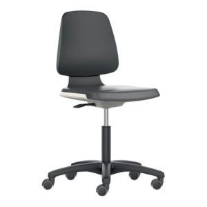 bimos Arbeitsdrehstuhl Labsit Rollen Sitzschale anthrazit Supertec-Gewebe schwarz 450- bimos Arbeitsdrehstuhl Labsit Rollen Sitzschale anthrazit Supertec-Gewebe schwarz 450-