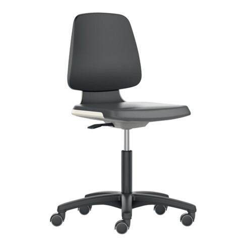 bimos Arbeitsdrehstuhl Labsit Rollen Sitzschale anthrazit Supertec-Gewebe schwarz 450-