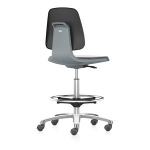 bimos Arbeitsstuhl Labsit mit Rollen Sitzhöhe 560-810 mm Stoff Sitzschale anthrazit bimos Arbeitsstuhl Labsit mit Rollen Sitzhöhe 560-810 mm Stoff Sitzschale anthrazit