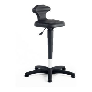 bimos Flex mit Gleiter PU-Schaum schwarz Sitzhöhe 500-780 mm bimos Flex mit Gleiter PU-Schaum schwarz Sitzhöhe 500-780 mm