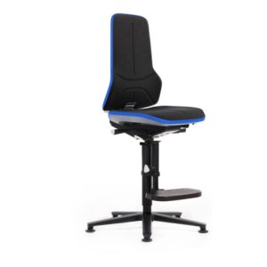 bimos Neon Hochstuhl Supertec Flexband blau Sitz 590-870 mm Synchrontechnik bimos Neon Hochstuhl Supertec Flexband blau Sitz 590-870 mm Synchrontechnik