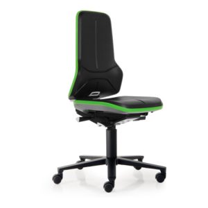 bimos Neon mit Rollen PU-Schaum Flexband grün Sitz 450-620 mm Synchrontechnik bimos Neon mit Rollen PU-Schaum Flexband grün Sitz 450-620 mm Synchrontechnik