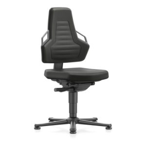 bimos Nexxit mit Gleiter Stoffpolster Grifffarbe grau Sitzhöhe 450-600 mm bimos Nexxit mit Gleiter Stoffpolster Grifffarbe grau Sitzhöhe 450-600 mm
