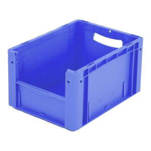 Bito Eurostapelbehälter XL Set / XL 43224 L400xB300xH220 mm, blau Etikett Bito Eurostapelbehälter XL Set / XL 43224 L400xB300xH220 mm, blau Etikett