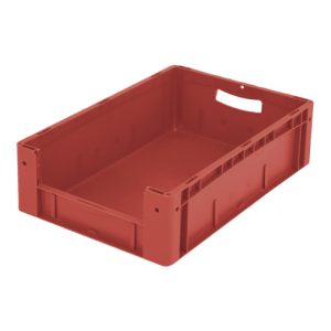 Bito Eurostapelbehälter XL Set / XL 64174 L600xB400xH170 mm, rot Etikett Bito Eurostapelbehälter XL Set / XL 64174 L600xB400xH170 mm, rot Etikett