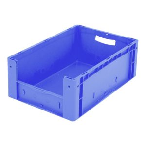 Bito Eurostapelbehälter XL Set / XL 64224 L600xB400xH220 mm, blau Etikett Bito Eurostapelbehälter XL Set / XL 64224 L600xB400xH220 mm, blau Etikett