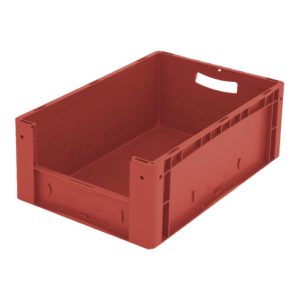 Bito Eurostapelbehälter XL Set / XL 64224 L600xB400xH220 mm, rot Etikett Bito Eurostapelbehälter XL Set / XL 64224 L600xB400xH220 mm, rot Etikett