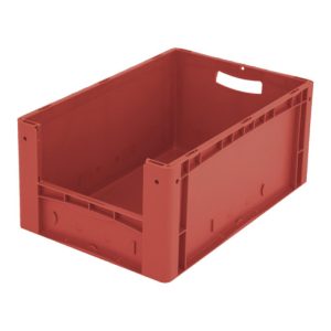 Bito Eurostapelbehälter XL Set / XL 64274 L600xB400xH270 mm, rot Etikett Bito Eurostapelbehälter XL Set / XL 64274 L600xB400xH270 mm, rot Etikett