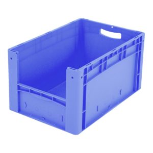 Bito Eurostapelbehälter XL Set / XL 64324 L600xB400xH320 mm, blau Etikett Bito Eurostapelbehälter XL Set / XL 64324 L600xB400xH320 mm, blau Etikett
