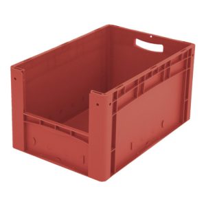 Bito Eurostapelbehälter XL Set / XL 64324 L600xB400xH320 mm, rot Etikett Bito Eurostapelbehälter XL Set / XL 64324 L600xB400xH320 mm, rot Etikett
