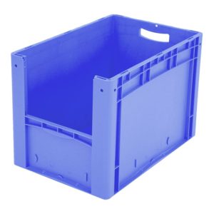 Bito Eurostapelbehälter XL Set / XL 64424 L600xB400xH420 mm, blau Etikett Bito Eurostapelbehälter XL Set / XL 64424 L600xB400xH420 mm, blau Etikett
