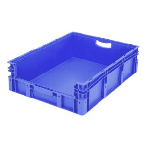 Bito Eurostapelbehälter XL Set / XL 86224 L800xB600xH220 mm, blau Etikett Bito Eurostapelbehälter XL Set / XL 86224 L800xB600xH220 mm, blau Etikett