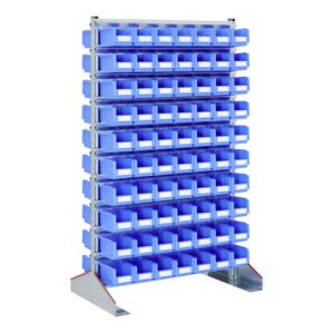 Bito Ständerregale SR22 L 1130 mm x H 1885 mm x T 700 mm zweiseitige Nutzung, verzinkt