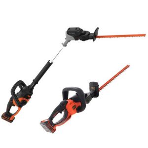 Black & Decker 18V BCASK81D-QW 2-in-1 Akku Heckenscheren Kombi-Set mit Teleskopstab – 18V (2.0Ah) – 45 cm Messerlänge – Black & Decker 18V BCASK81D-QW 2-in-1 Akku Heckenscheren Kombi-Set mit Teleskopstab – 18V (2.0Ah) – 45 cm Messerlänge –