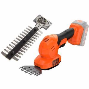 Black & Decker B&DBCSS18D1W – Akku-Grasschere – Heckenschere – SOLO – OHNE AKKU UND LADEGERÄT