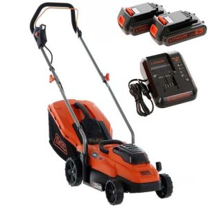 Black & Decker BCMW3318L2-QW Akku-Rasenmäher – 2x18V/2.5Ah – 33 cm Schnittbreite Black & Decker BCMW3318L2-QW Akku-Rasenmäher – 2x18V/2.5Ah – 33 cm Schnittbreite