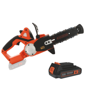 Black & Decker GKC1820L20-QW – Elektro Kettensäge – Lithium-Akku 18V 2Ah – Schwert 35 cm Black & Decker GKC1820L20-QW – Elektro Kettensäge – Lithium-Akku 18V 2Ah – Schwert 35 cm