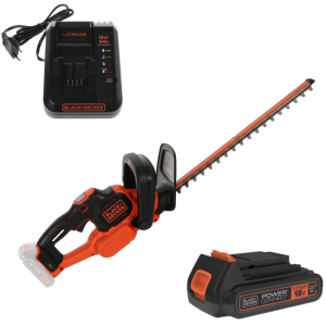 Black & Decker GTC18452PC-QW – Akku-Heckenschere – 18V 2Ah Lithium-Ionen-Akku