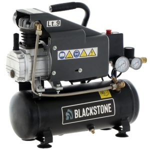 BlackStone LBC 09-15 – Tragbarer elektronischer Kompressor – 9 Liter Tank – Druck 8 bar BlackStone LBC 09-15 – Tragbarer elektronischer Kompressor – 9 Liter Tank – Druck 8 bar