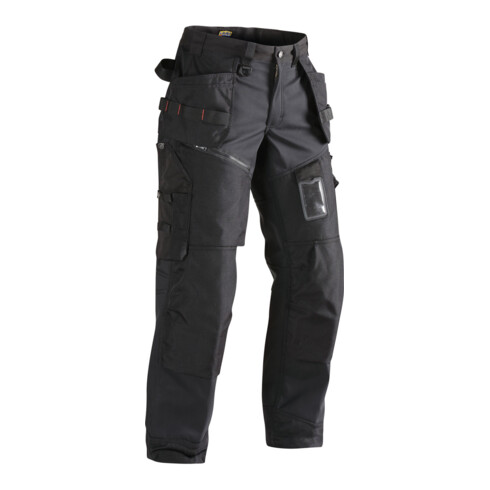 Blakläder Bundhose Softshell X1500, schwarz, Konfektionsgröße 102