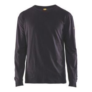 Blakläder Flammschutz-Langarm-Shirt, marineblau, Unisex-Größe: L Blakläder Flammschutz-Langarm-Shirt, marineblau, Unisex-Größe: L