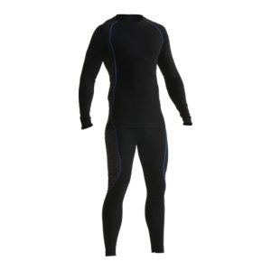 Blakläder Unterwäsche-Set light, schwarz / kornblau, Unisex-Größe: L Blakläder Unterwäsche-Set light, schwarz / kornblau, Unisex-Größe: L