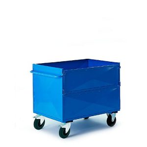Blechkastenwagen ohne Deckel, 990 x 680 mm Blechkastenwagen ohne Deckel, 990 x 680 mm