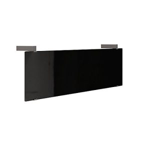 Blende, Acrylglas schwarz, B 1640 mm Blende, Acrylglas schwarz, B 1640 mm