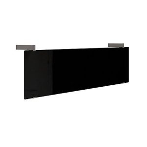 Blende, Acrylglas schwarz, B 1840 mm Blende, Acrylglas schwarz, B 1840 mm