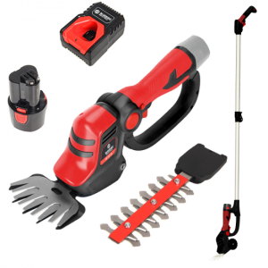 Blue Bird GC 22-10 – Akku-Grasschere – Heckenschere – 12.6 V 2.5 Ah mit Verlängerungsschaft