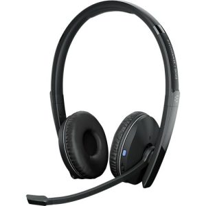 Bluetooth Headset EPOS | Sennheiser ADAPT 261, binaural, UC-optimiert, zertifiziert für Microsoft Teams®, bis 25 m, bis 27 h, USB-C-Dongle, schwarz Bluetooth Headset EPOS | Sennheiser ADAPT 261, binaural, UC-optimiert, zertifiziert für Microsoft Teams®, bis 25 m, bis 27 h, USB-C-Dongle, schwarz