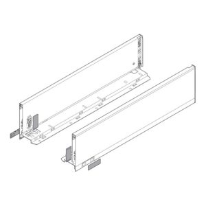 Blum LEGRABOX Zarge, Höhe K 128,5 mm, NL 300 mm, links/rechts, für LEGRABOX pure, oriongrau matt Blum LEGRABOX Zarge, Höhe K 128,5 mm, NL 300 mm, links/rechts, für LEGRABOX pure, oriongrau matt