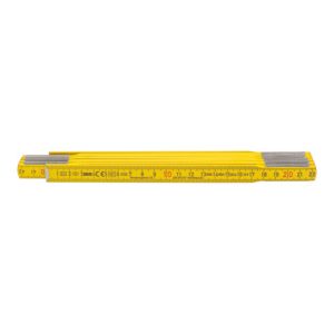 BMI Holz-Gliedermaßstab gelb, Länge: 2m BMI Holz-Gliedermaßstab gelb, Länge: 2m