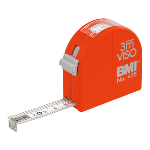 BMI Taschenbandmass m.Sichtf. 3mx16mm m.Zirkel