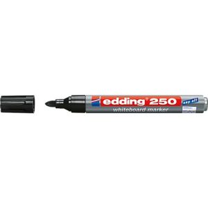 Boardmarker Edding 250, 10 Stück, schwarz Boardmarker Edding 250, 10 Stück, schwarz