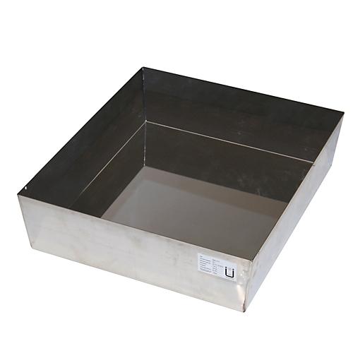 Bodenauffangwanne Stawa-R für asecos Sicherheitsschränke der Q30, Q90, S90 und K90 Serie, Edelstahl 1.4016, B 442 x T 507 x H 127 mm, 22 l