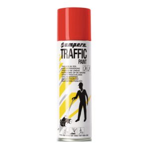 Bodenmarkierspray TRAFFIC PAINT 500ml rot AMPERE Bodenmarkierspray TRAFFIC PAINT 500ml rot AMPERE